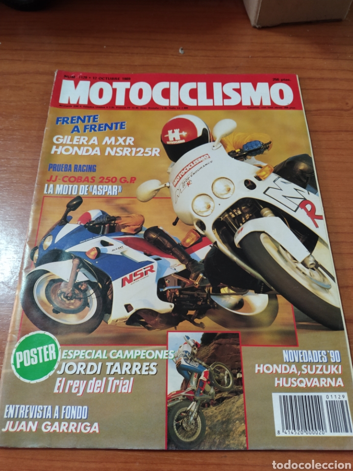 Autos und Motorr&auml;der: Revista motociclismo 1129 12 octubre 1989