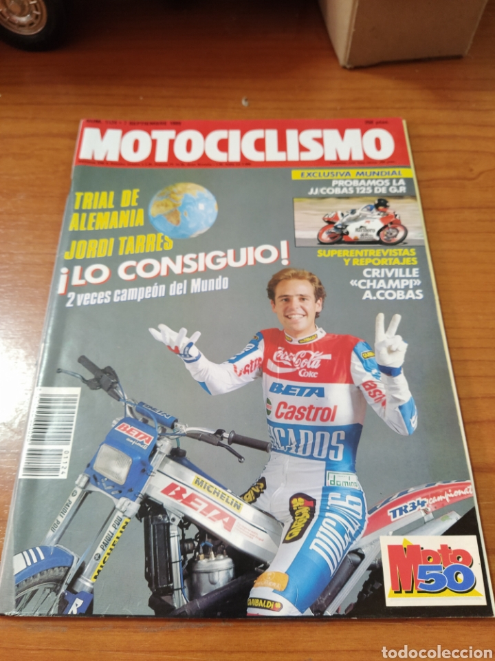 Autos und Motorr&auml;der: Revista motociclismo 1124 7 septiembre 1989