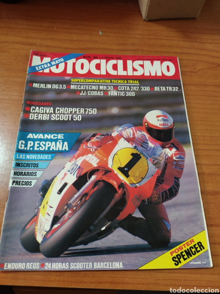 Autos und Motorr&auml;der: Revista motociclismo 900 4 mayo 1985