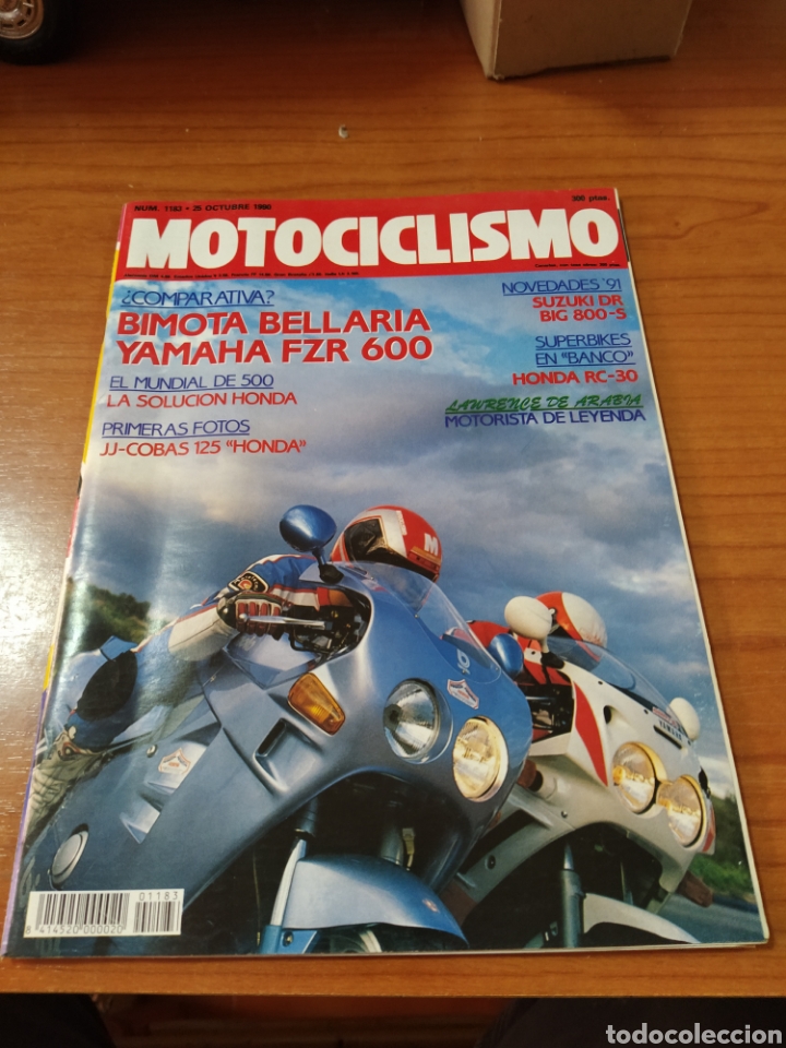 Autos und Motorr&auml;der: Revista motociclismo 1183 25 octubre 1990