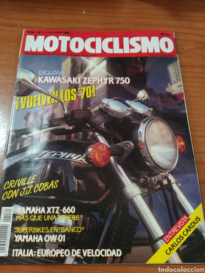 Cars and Motorcycles: Revista motociclismo 1181 11 octubre 1990