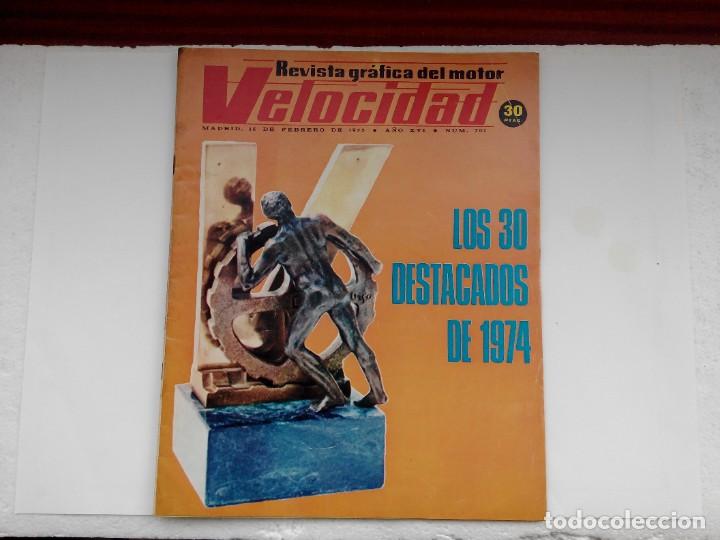 Coches y Motocicletas: REVISTA VELOCIDAD N&ordm; 701 A&Ntilde;O 1975- PRUEBA MONTESA ENDURO 250 V75