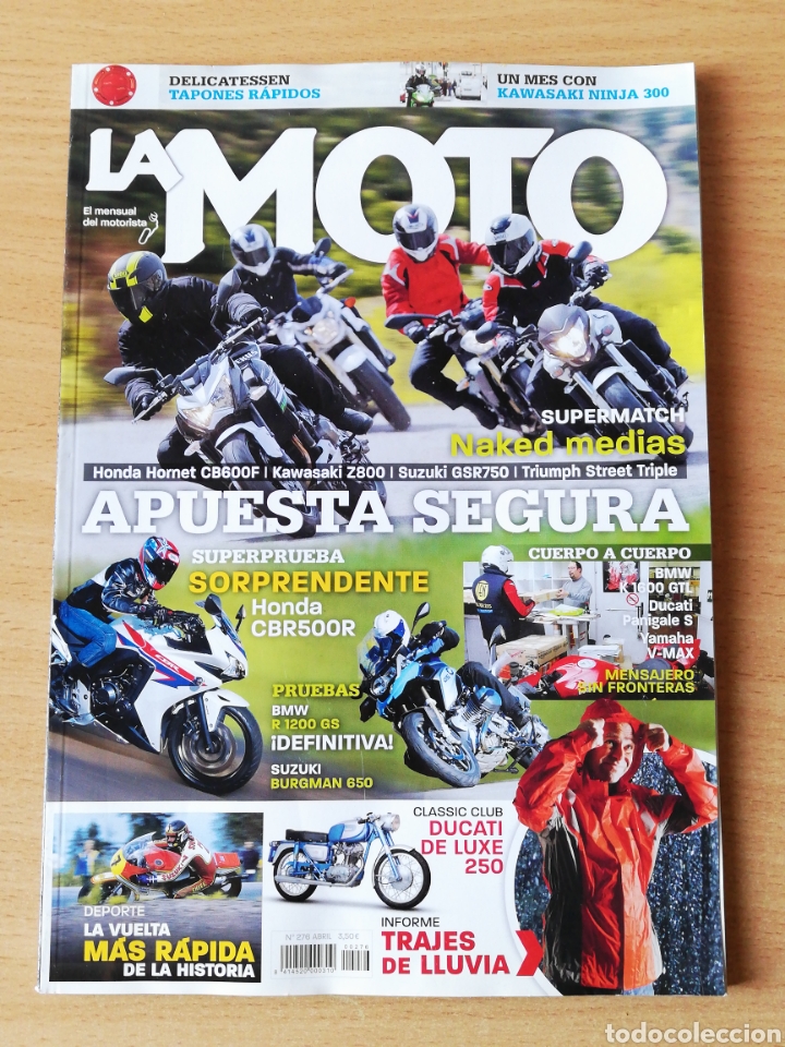Carros e motociclos: Revista La Moto N&deg;276 Abril