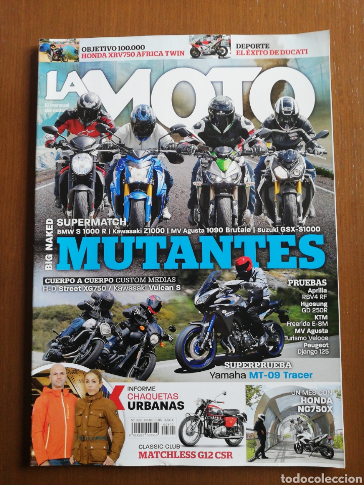 Carros e motociclos: Revista La Moto N&deg;302 Junio 2015