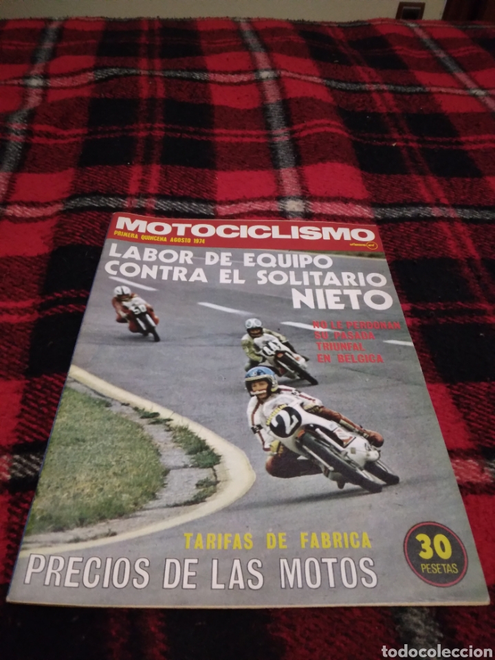 Autos und Motorr&auml;der: Revista Motociclismo, Primera Quincena agosto 1974