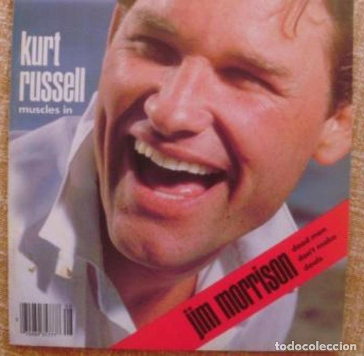 Autos und Motorr&auml;der: The Movies Magazine/ Kurt Russell, muscles in/ Jim Morrison/ August/ 1983/ NY