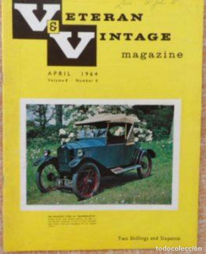 Autos und Motorr&auml;der: Veteran and Vintage Magazine/ Volume 8/ No. 8/ 1964/ Pioneer Publications/ April