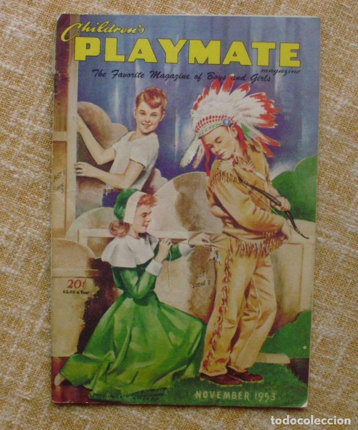Autos und Motorr&auml;der: Children&acute;s Play Mate Magazine/ November/A.R. Mueller Printing/Vol. 25/No. 6/1953