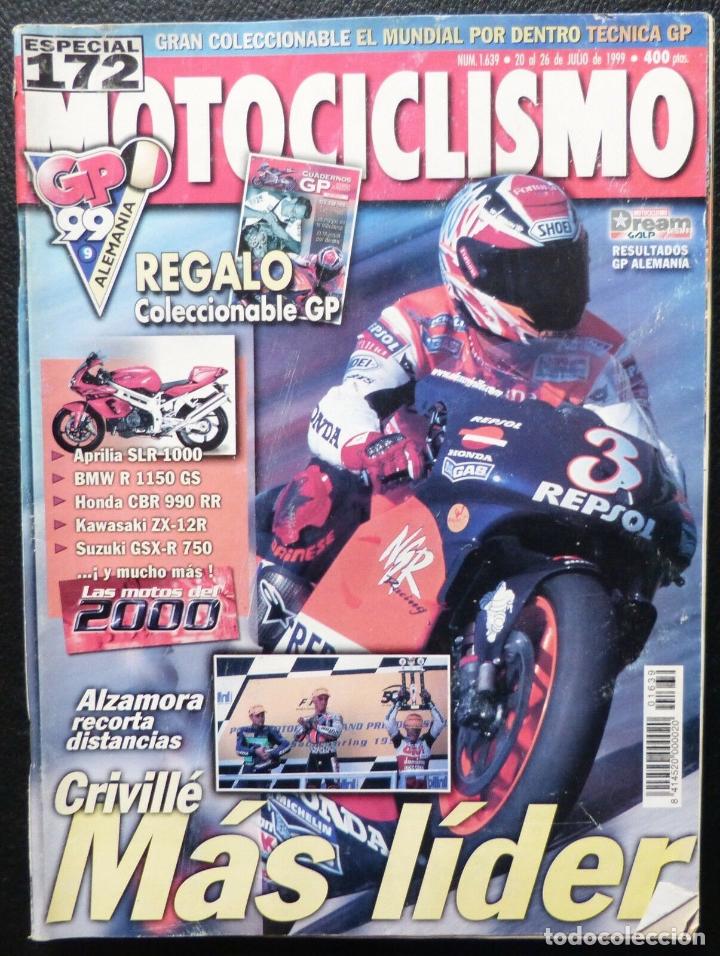 Voitures et Motocyclettes: REVISTA MOTOCICLISMO,A&Ntilde;O 1999,NUMERO 1639, Criville,mas lider