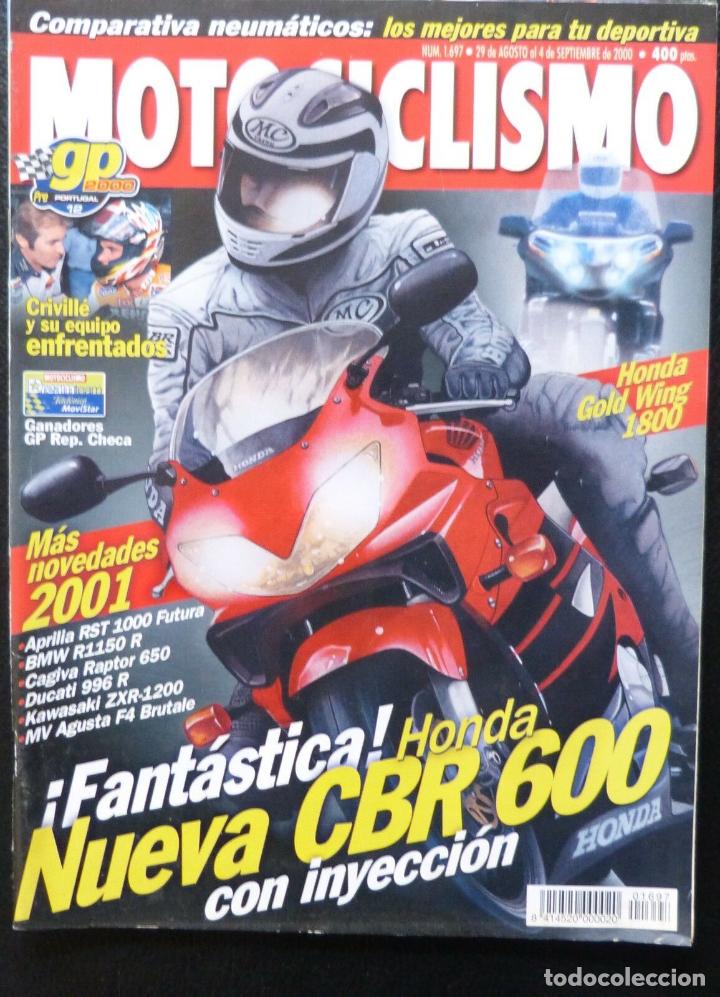 Voitures et Motocyclettes: REVISTA MOTOCICLISMO,A&Ntilde;O 2000,NUMERO 1697, Nueva CBR 600 con inyeccion