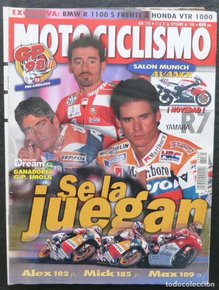 Automobili e Motociclette: REVISTA MOTOCICLISMO,A&Ntilde;O 1998,NUMERO 1595, Se la juegan