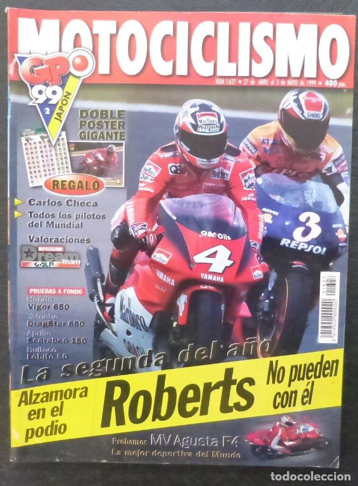 Voitures et Motocyclettes: REVISTA MOTOCICLISMO,A&Ntilde;O 1999,NUMERO 1627, Roberts,no pueden con el