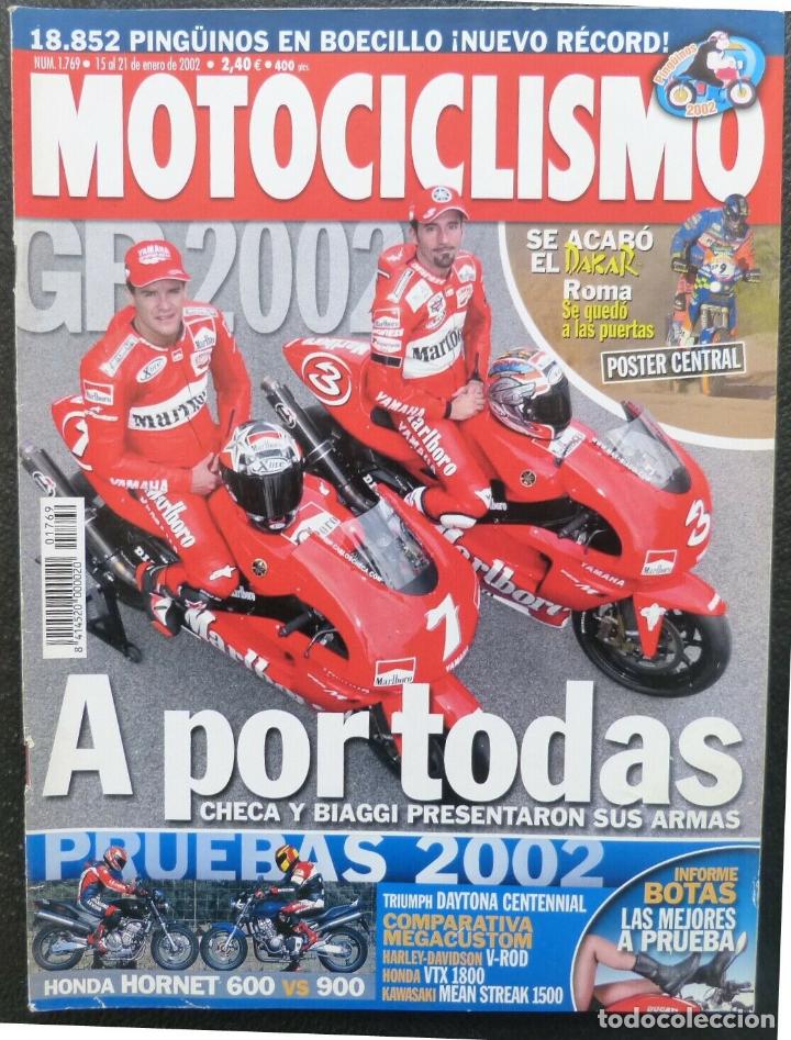 Voitures et Motocyclettes: REVISTA MOTOCICLISMO,A&Ntilde;O 2002,NUMERO 1769, A por todas
