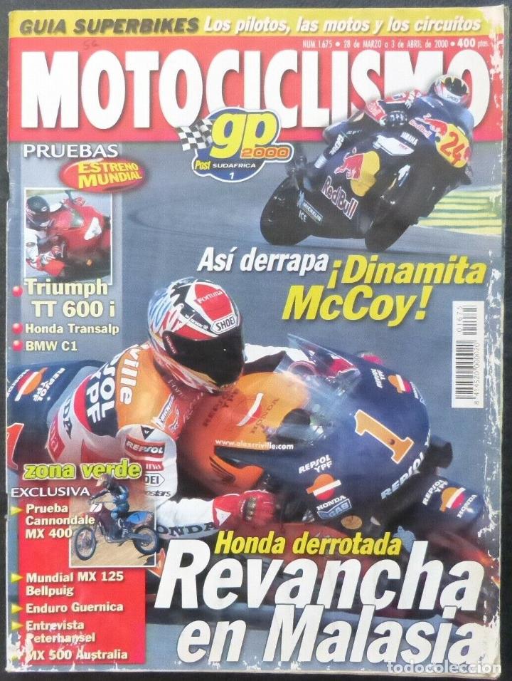 Voitures et Motocyclettes: REVISTA MOTOCICLISMO,A&Ntilde;O 2000,NUMERO 1675, Honda derrotada,Revancha en Malasia