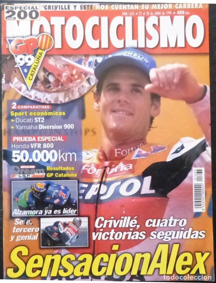 Autos und Motorr&auml;der: REVISTA MOTOCICLISMO,A&Ntilde;O 1999,NUMERO 1635, Sensaci&oacute;n Alex.