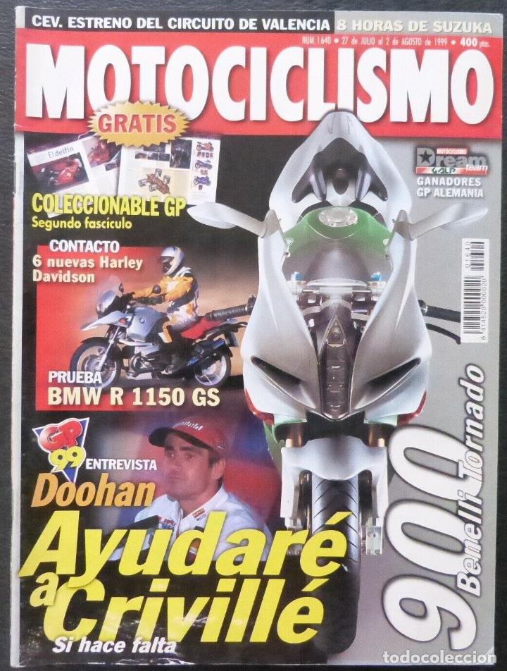 Autos und Motorr&auml;der: REVISTA MOTOCICLISMO,A&Ntilde;O 1999,NUMERO 1640,900 Benelli Tornado.