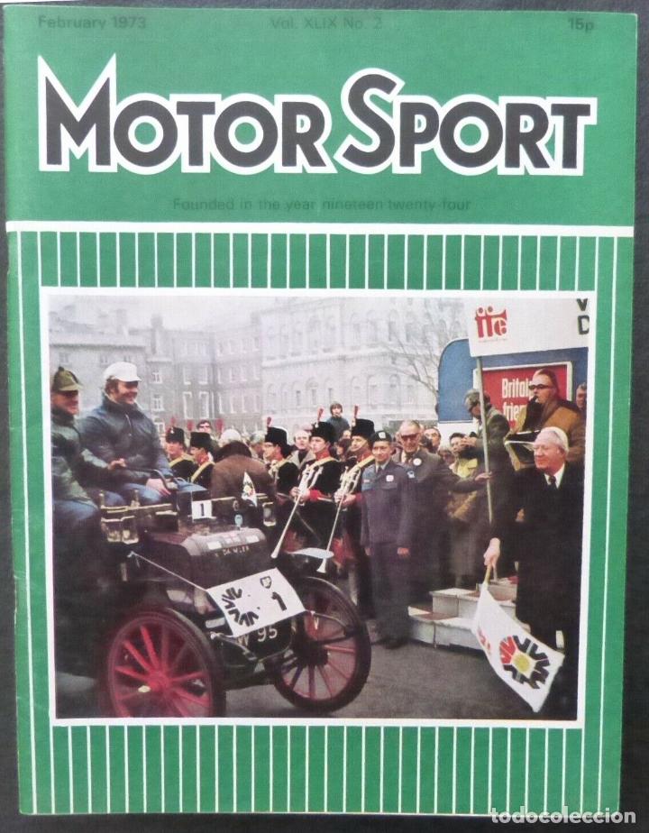 Cars and Motorcycles: Motor Sport -Vol XLIX-No.2-The Teesdale Publishing-1973-London,February