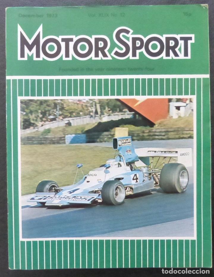 Voitures et Motocyclettes: Revista Motor Sport -Vol XLIX-No.12-The Teesdale Publishing-1973-London,December