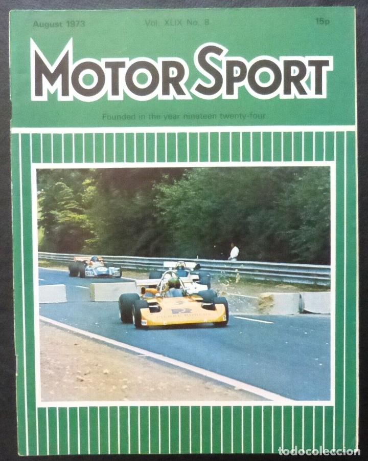 Voitures et Motocyclettes: Magazine Motor Sport -Vol XLIX-No.8-The Teesdale Publishing-1973-London,August