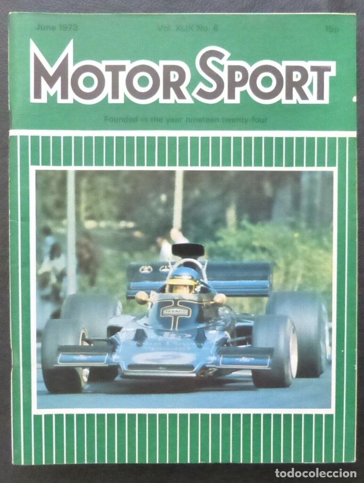 Cars and Motorcycles: Motor Sport -Vol XLIX-No.6-The Teesdale Publishing-1973-London,June