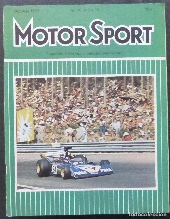 Cars and Motorcycles: Motor Sport -Vol XLIX-No.10-The Teesdale Publishing &ndash;London-1973-October