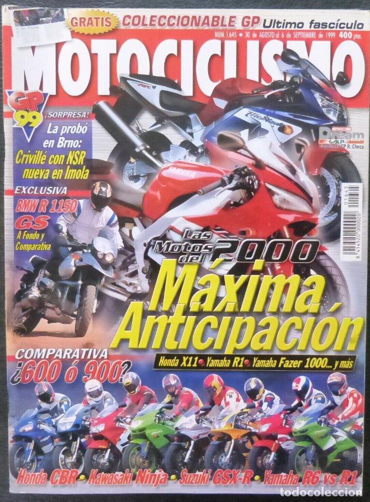 Autos und Motorr&auml;der: REVISTA MOTOCICLISMO,A&Ntilde;O 1999,NUMERO 1645,Las 200 motos del 2000