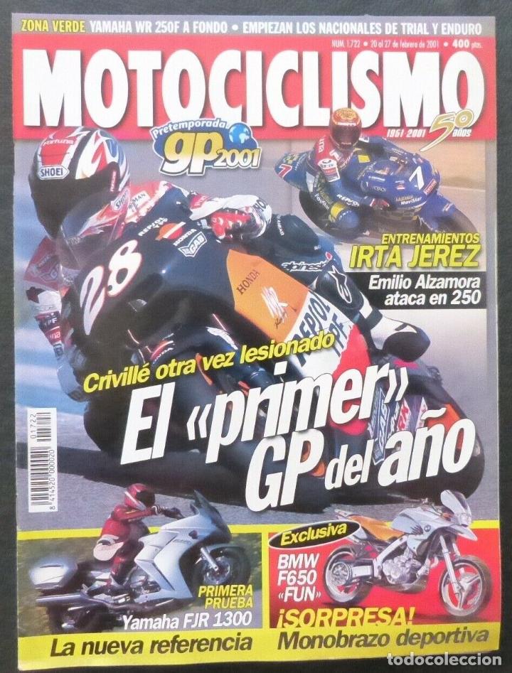 Cars and Motorcycles: REVISTA MOTOCICLISMO,A&Ntilde;O 2001-NUMERO 1722,El &ldquo;primer&rdquo; GP del a&ntilde;o