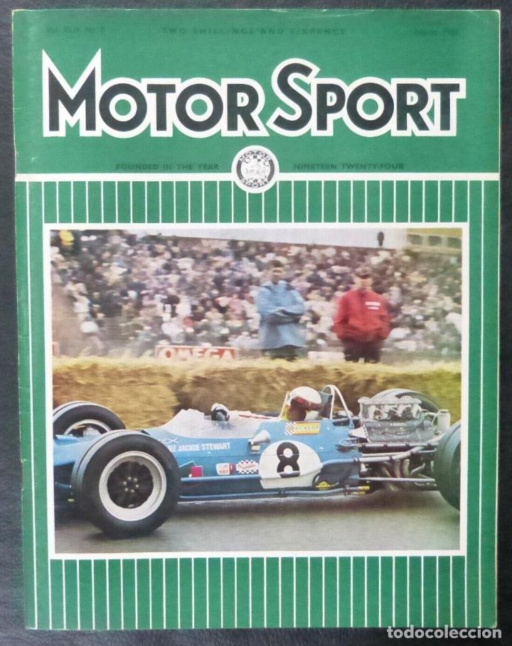Voitures et Motocyclettes: Revista Motor Sport -Vol XLIV-No.08- London,August-1968-The Teesdale Publishing