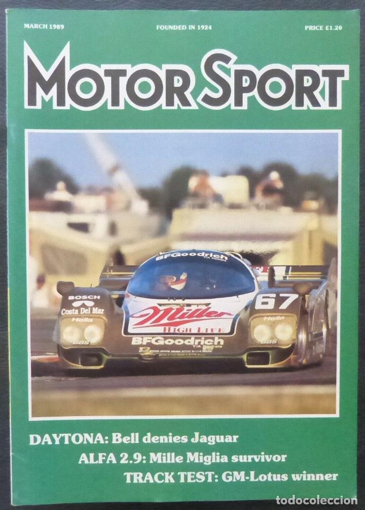 Cars and Motorcycles: Revista Motor Sport -Vol LXV-No.03-The Teesdale Publishing- London-March-1989