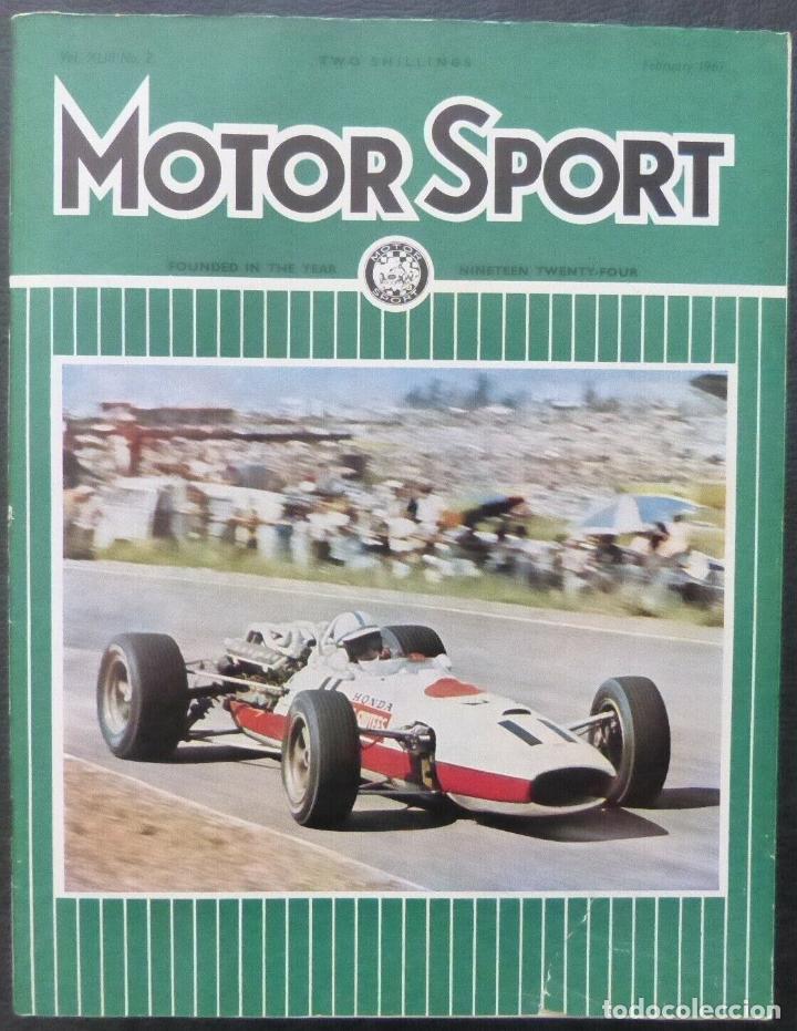 Cars and Motorcycles: Revista Motor Sport -Vol XLIII-No.2-The Teesdale Publishing-London-1967-February