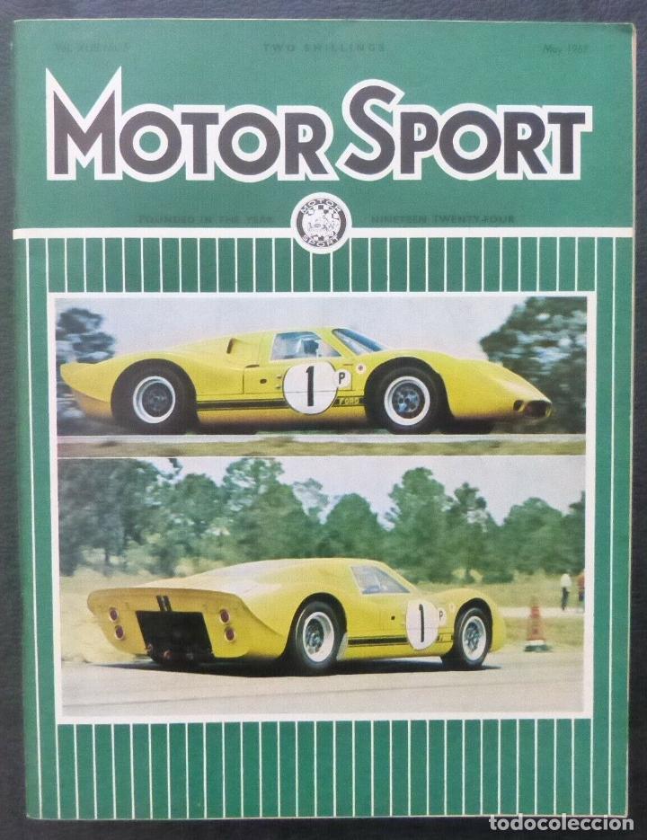 Cars and Motorcycles: Revista Motor Sport -Vol XLIII-No.05- London-1967-May -The Teesdale Publishing