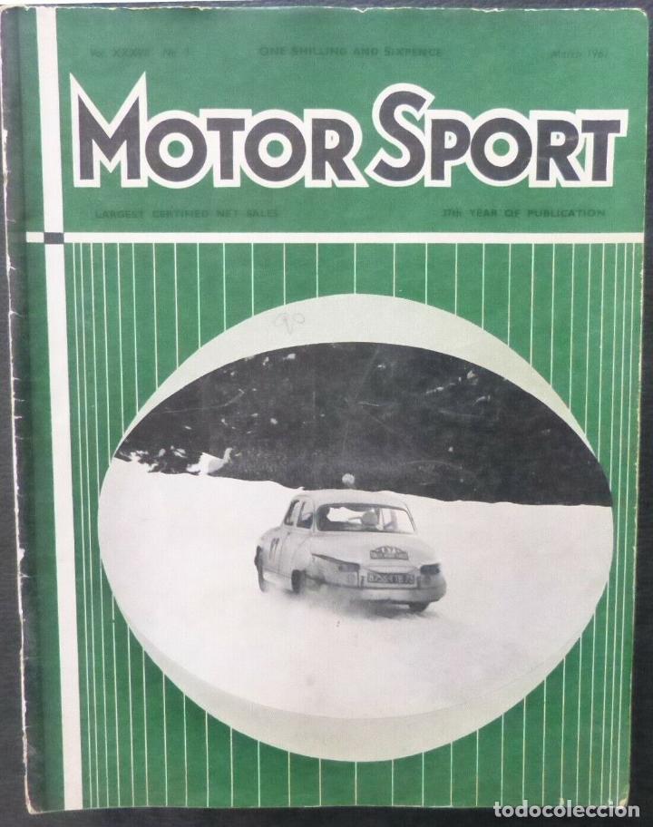 Cars and Motorcycles: Revista Motor Sport -Vol XXXVII-No.03-1961-London,March-The Teesdale Publishing