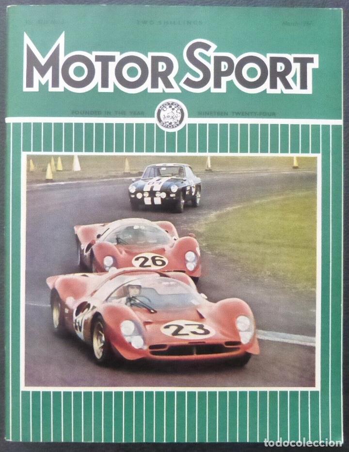 Cars and Motorcycles: Revista Motor Sport -Vol XLIII-No.03 -London-1967-March-The Teesdale Publishing