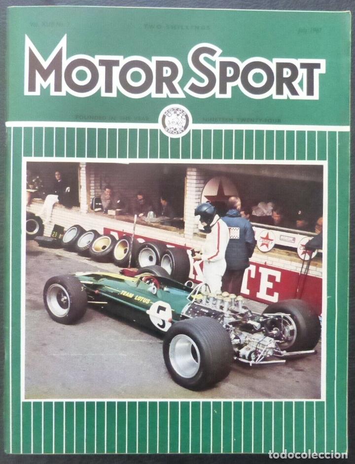 Cars and Motorcycles: Revista Motor Sport -Vol XLIII-No.07-The Teesdale Publishing-London-1967-July