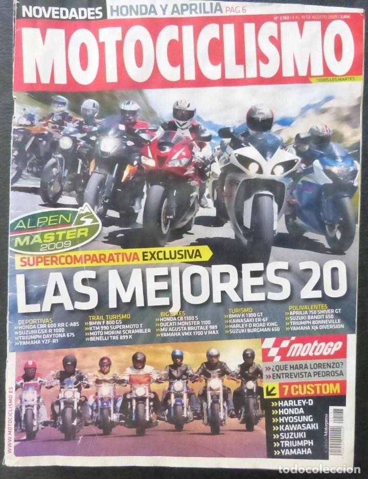 Cars and Motorcycles: REVISTA MOTOCICLISMO,A&Ntilde;O 2009,NUMERO 2163,Las mejores 20