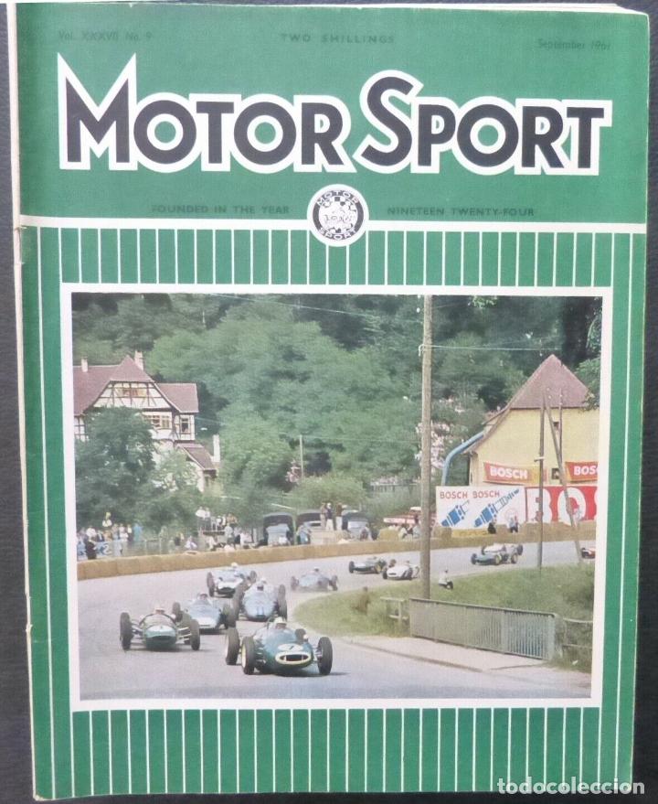 Cars and Motorcycles: Revista Motor Sport -Vol XXXVII-London,September -No.09 -1961-The Teesdale