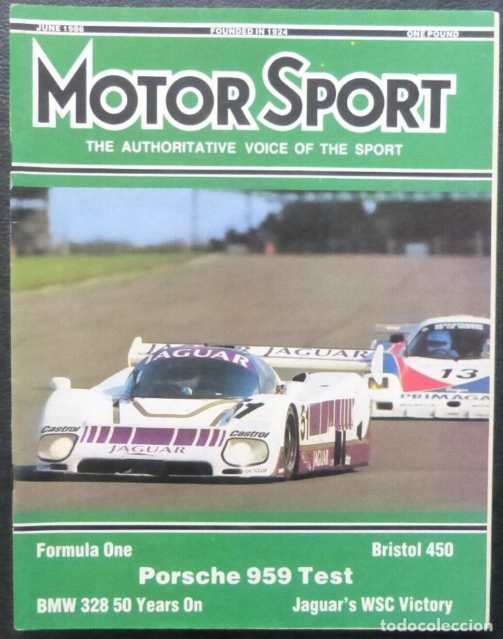 Autos und Motorr&auml;der: Revista Motor Sport -Vol LXII-No.06-London-June The Teesdale Publishing-1986