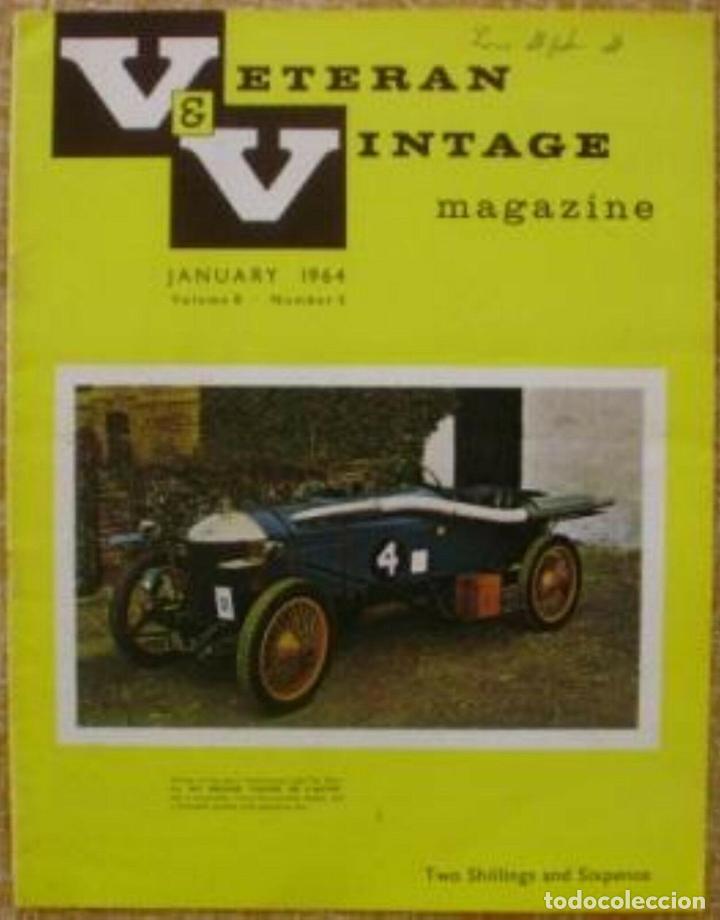Voitures et Motocyclettes: Veteran and Vintage Magazine/ Volume 8/ No. 5/ 1964/Pioneer Publications/January