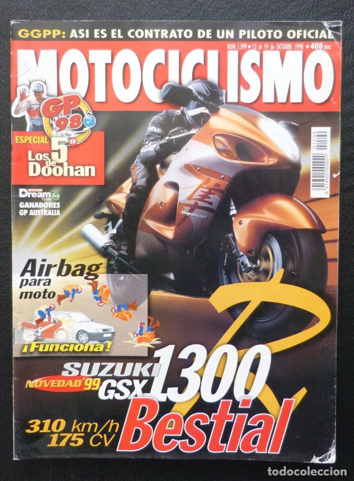 Automobili e Motociclette: REVISTA MOTOCICLISMO,A&Ntilde;O 1998,NUMERO 1599,Suzuki GSX 1300