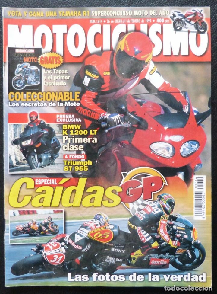 Cars and Motorcycles: REVISTA MOTOCICLISMO,A&Ntilde;O 1999,NUMERO 1614, Especial Caidas GP