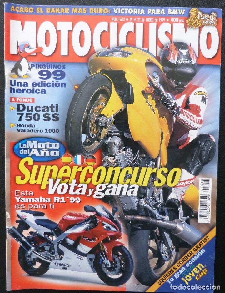Cars and Motorcycles: REVISTA MOTOCICLISMO,A&Ntilde;O 1999,NUMERO 1613, La moto del a&ntilde;o