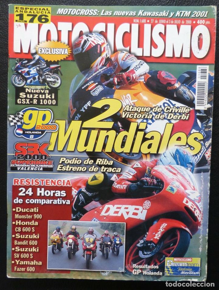 Cars and Motorcycles: REVISTA MOTOCICLISMO,A&Ntilde;O 2000,NUMERO 1688, 2 Mundiales