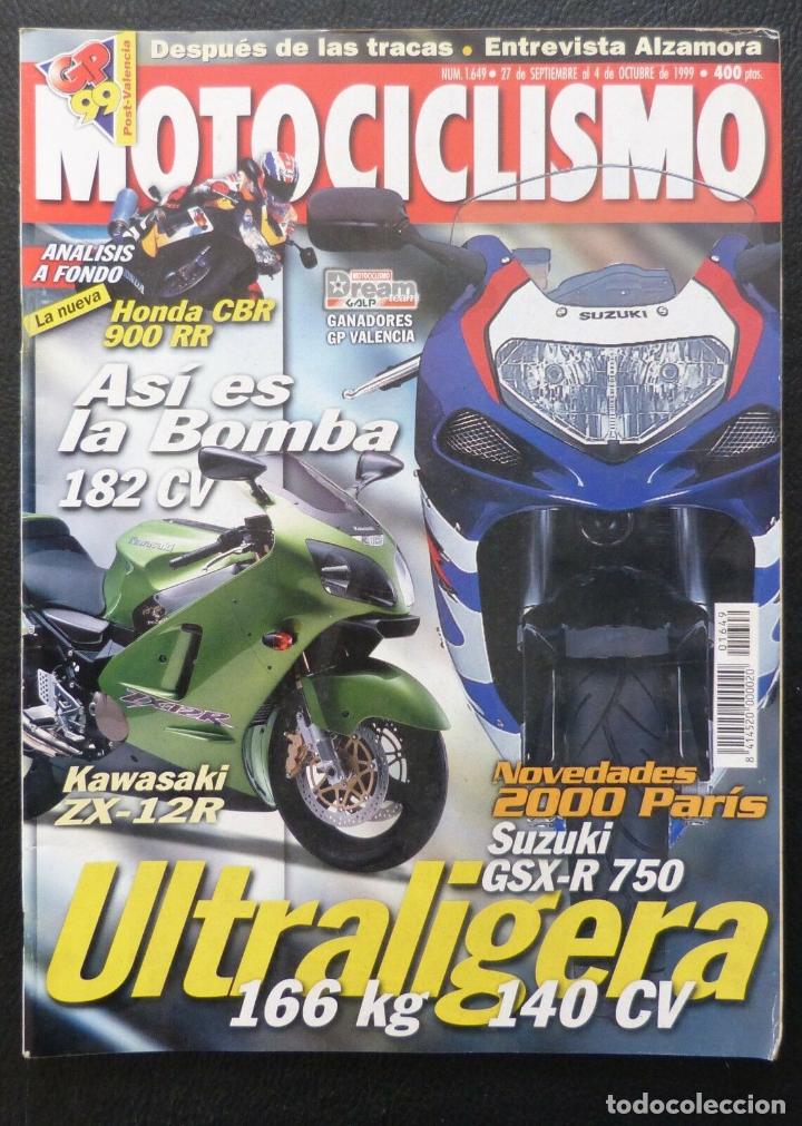 Cars and Motorcycles: REVISTA MOTOCICLISMO,A&Ntilde;O 1999,NUMERO 1649