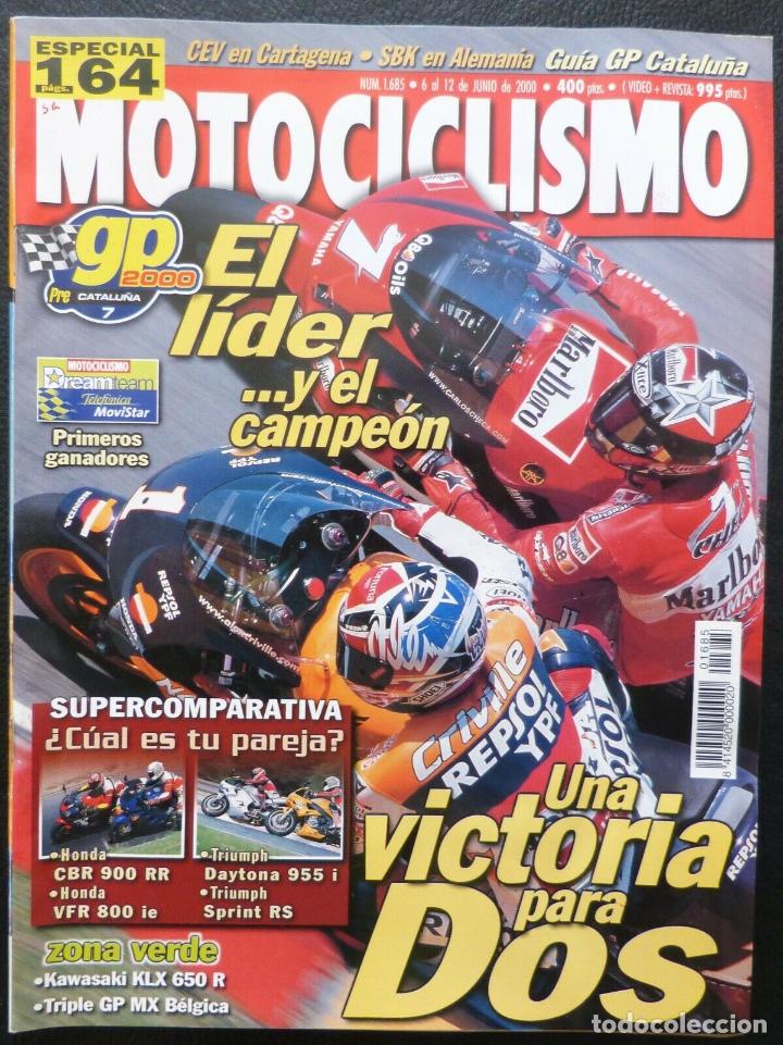 Cars and Motorcycles: REVISTA MOTOCICLISMO,A&Ntilde;O 2000,NUMERO 1685,El lider&hellip;y el campeon...