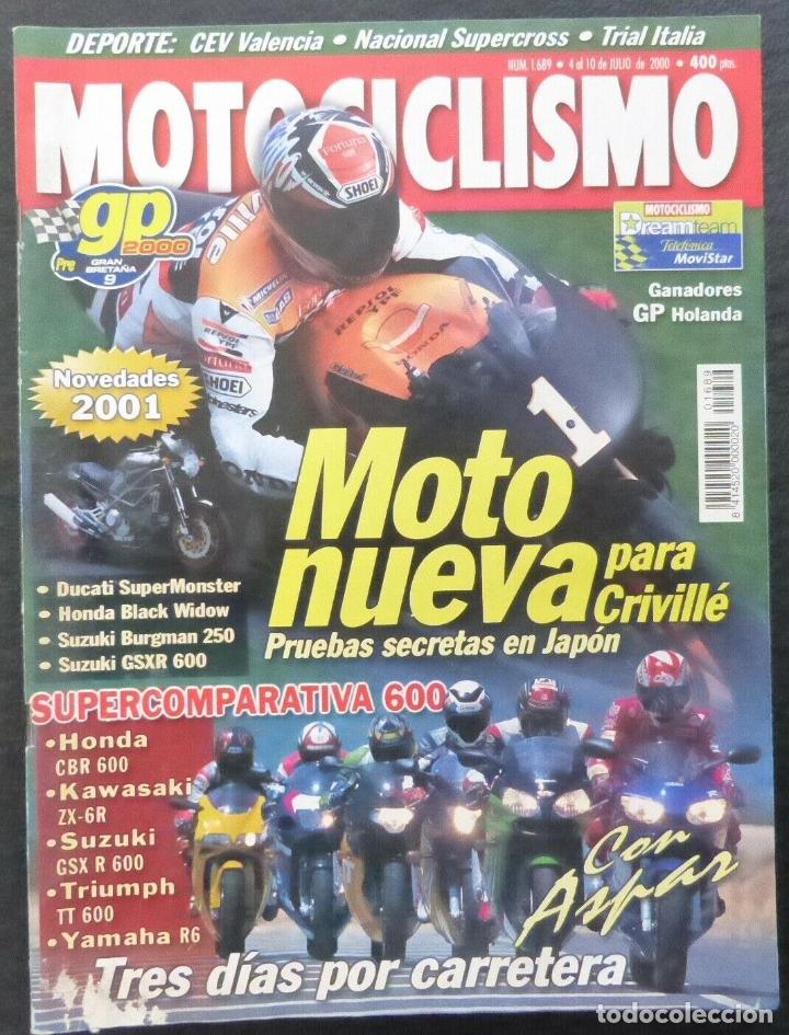 Voitures et Motocyclettes: REVISTA MOTOCICLISMO,A&Ntilde;O 2000,NUMERO 1689, Moto nueva para Criville