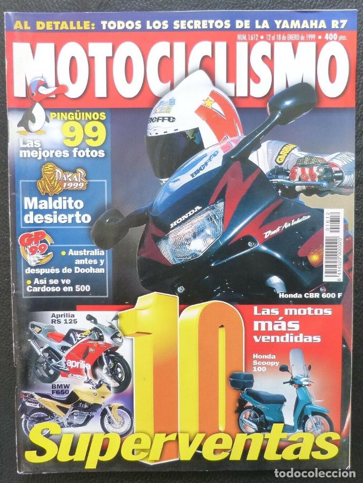 Autos und Motorr&auml;der: REVISTA MOTOCICLISMO,A&Ntilde;O 1999,NUMERO 1612,10 superventas