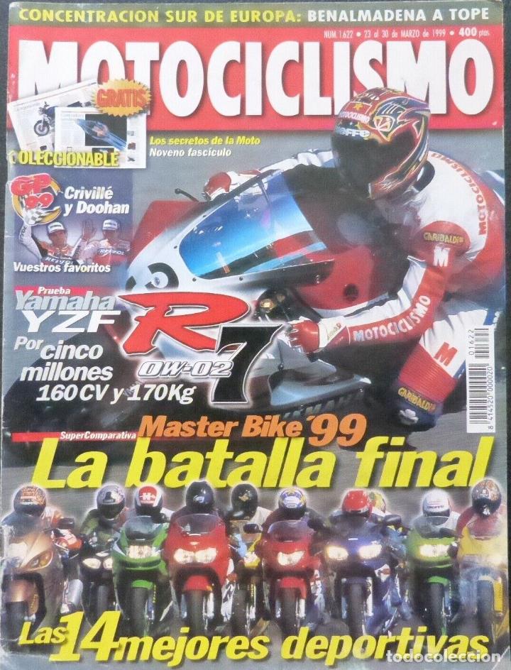 Cars and Motorcycles: REVISTA MOTOCICLISMO,A&Ntilde;O 1999,NUMERO 1622,las 14 mejores deportivas.