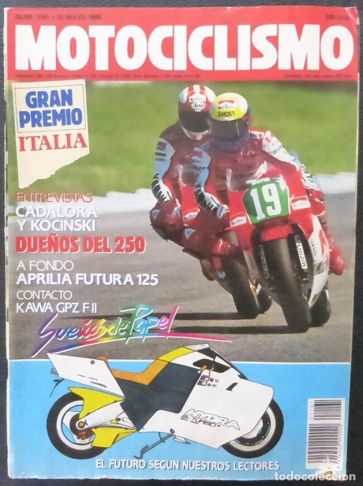 Cars and Motorcycles: REVISTA MOTOCICLISMO,A&Ntilde;O 1990,NUMERO 1161, Caladora y Kocinski due&ntilde;os del 250