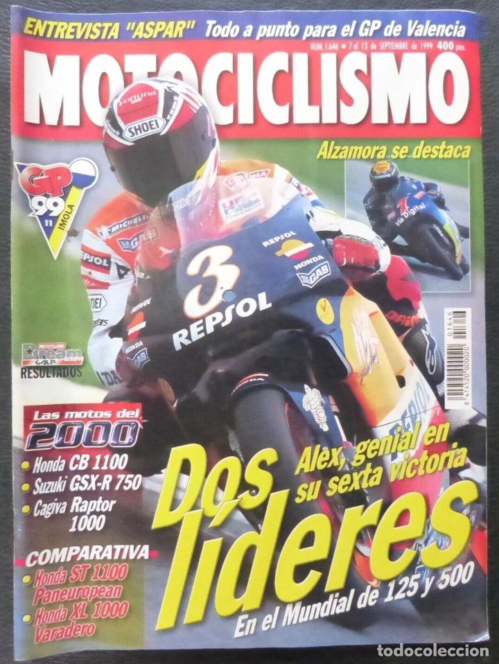Autos und Motorr&auml;der: REVISTA MOTOCICLISMO,A&Ntilde;O 1999,NUMERO 1646,Alzamora se destaca.Dos lideres.
