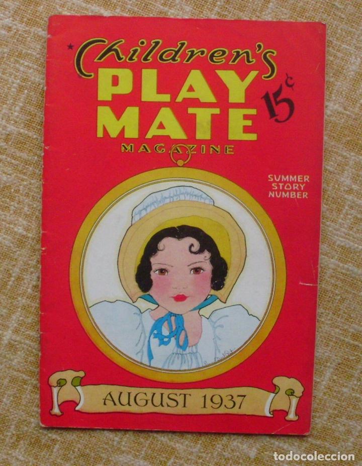 Automobili e Motociclette: Children&acute;s PlayMate Magazine, August, Summer Story Number, Vol. 9, No. 3, 1937